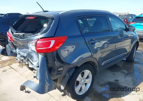 2012 Kia Sportage Lx from USA, damaged, VIN KNDPB3A26C7264863